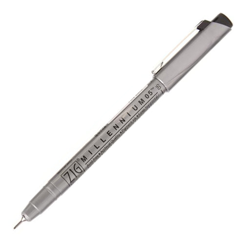 Zig Uni Ball Mellennium for Drawing and Scrapbooking MS 05 Black