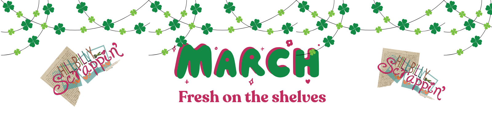 New and Restocked March