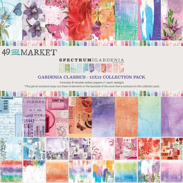 49 and Market 12 X 12 Collection Pack - Gardenia Classics