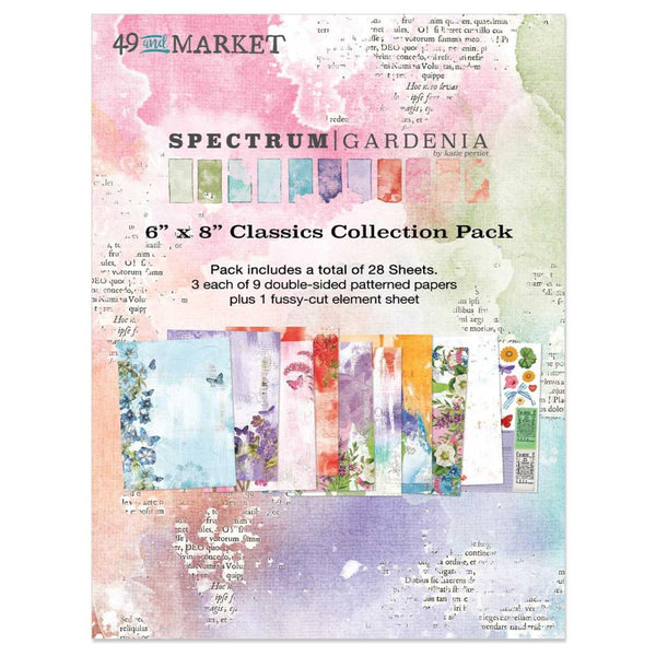 49 and Market 6 X 8 Classics Collection Pack - Gardenia