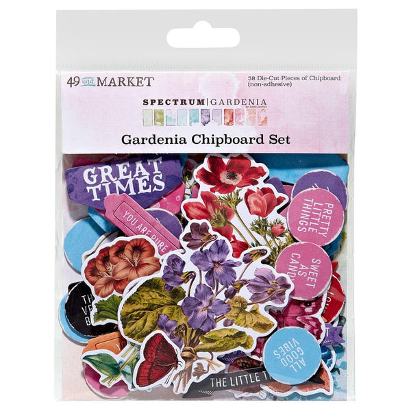 49 and Market Chipboard set - Gardenia