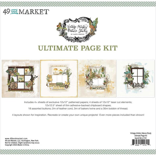 49 & Market-  Nature Study  -   Ultimate page Kit