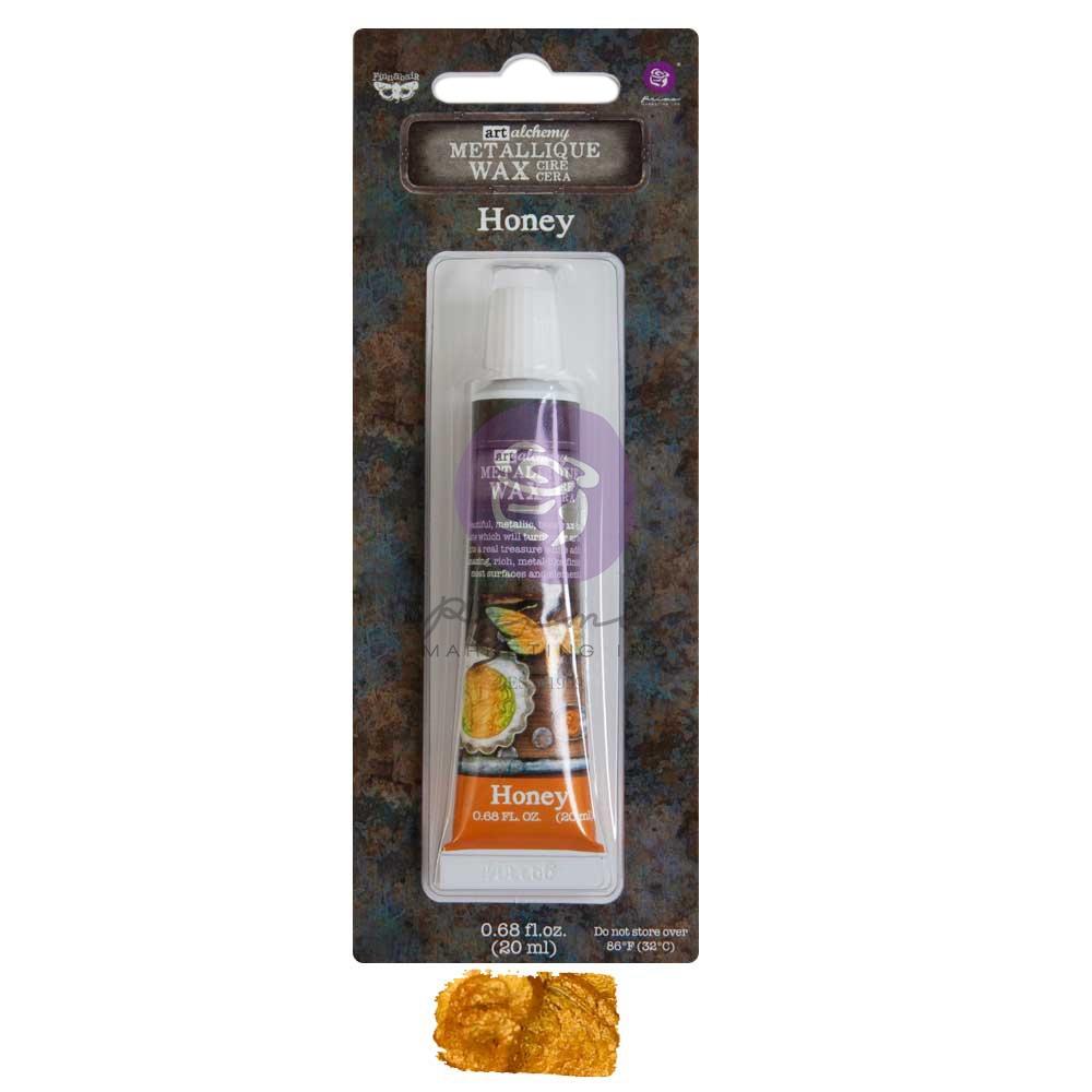 Art Alchemy- Metallic Wax –  Honey 68oz (20ml)