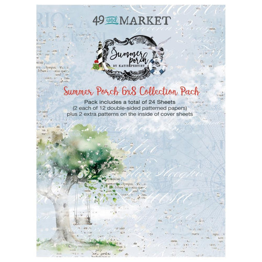 49 & MARKET COLLECTION PACK 6"X8" SUMMER PORCH