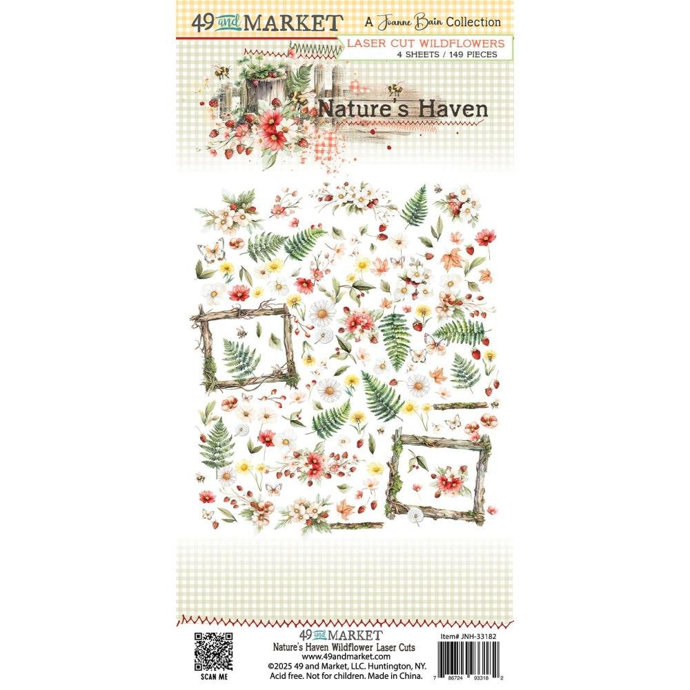 49 And Market - Laser Cut  Wildflowers - Nature's Haven