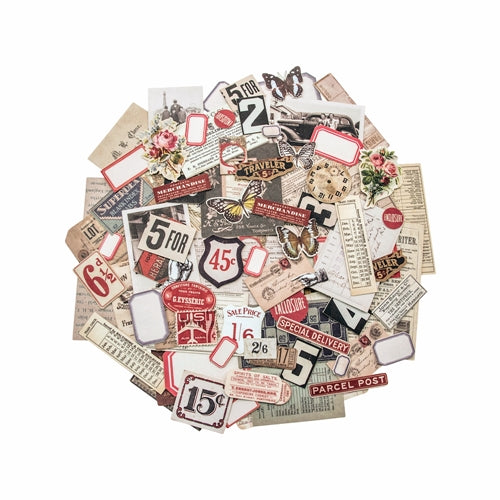 Tim Holtz Idea-ology Ephemera Pack - Snippets ensemble