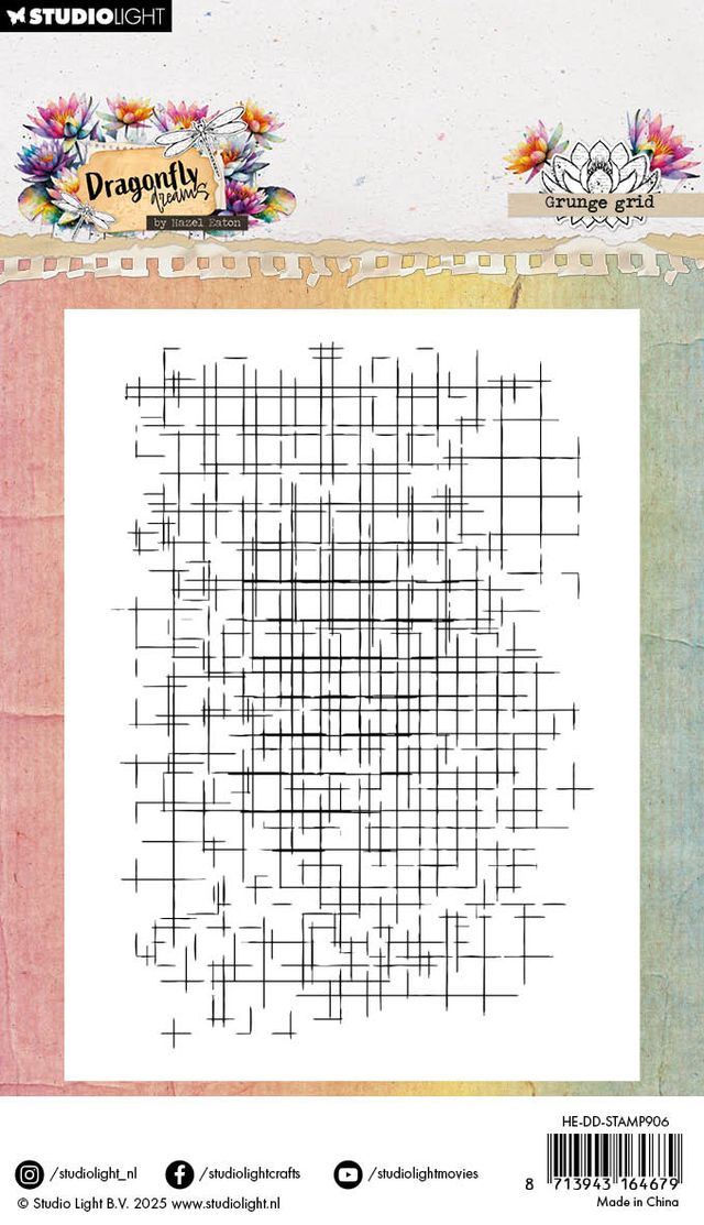 Studio Light -  DragonFly Dreams -Grunge Grid