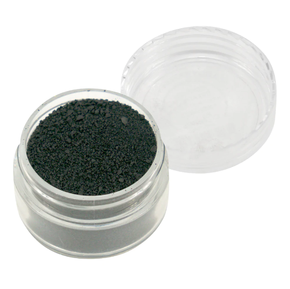 Couture Creations Embossing Powder - black chunky crystal