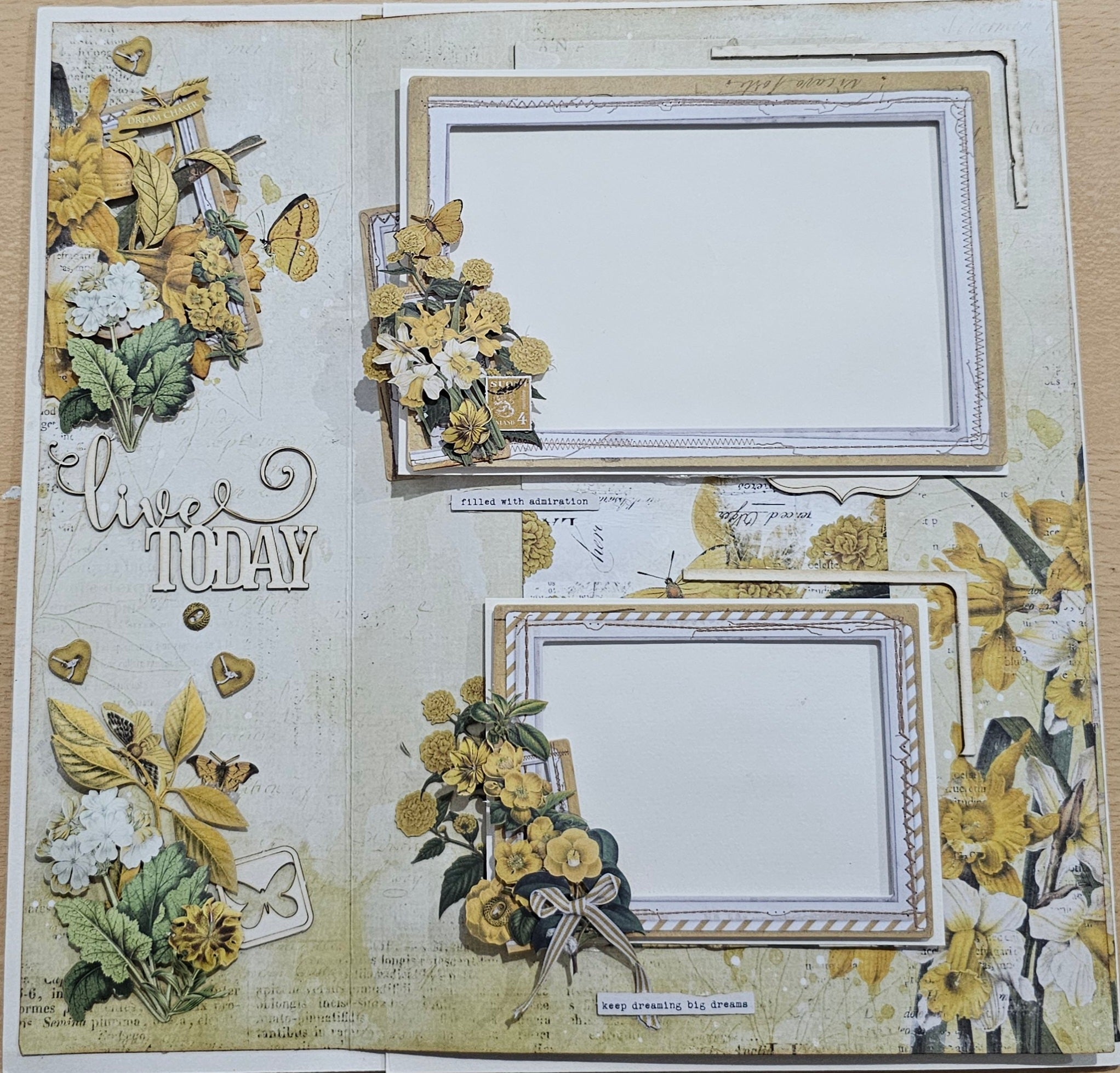 Hillbilly Scrappin 49 and Market Live for today