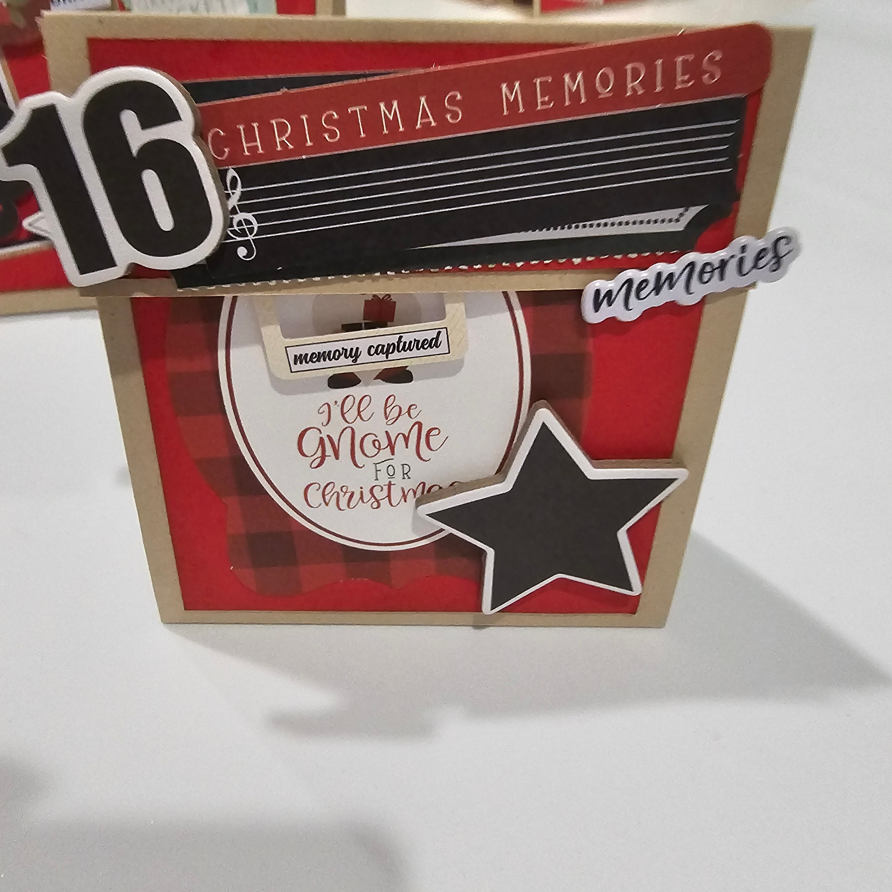 Advent Calendar / Table place card and gift holder