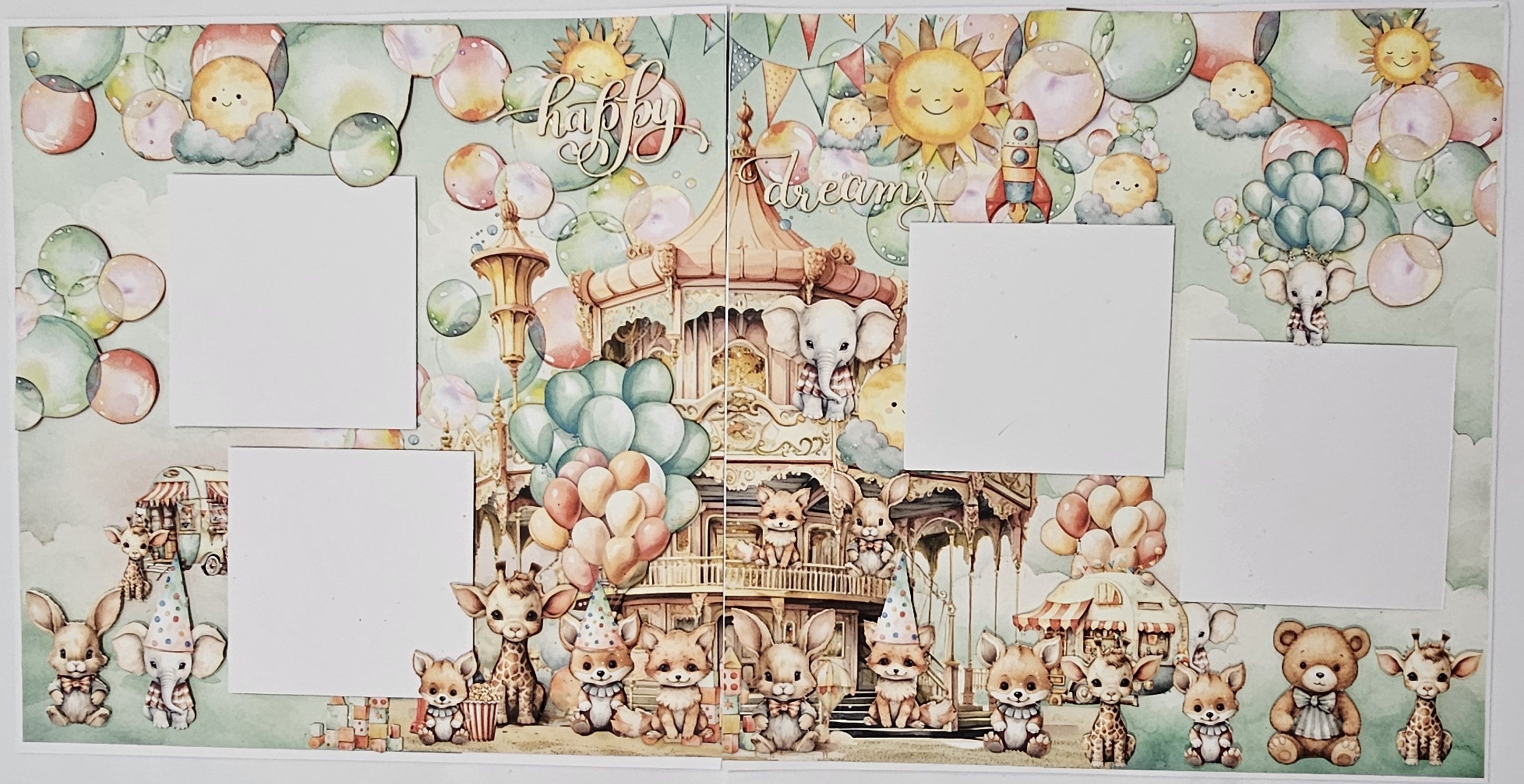 Hillbilly Scrappin Mintay Playtime 5 page kit