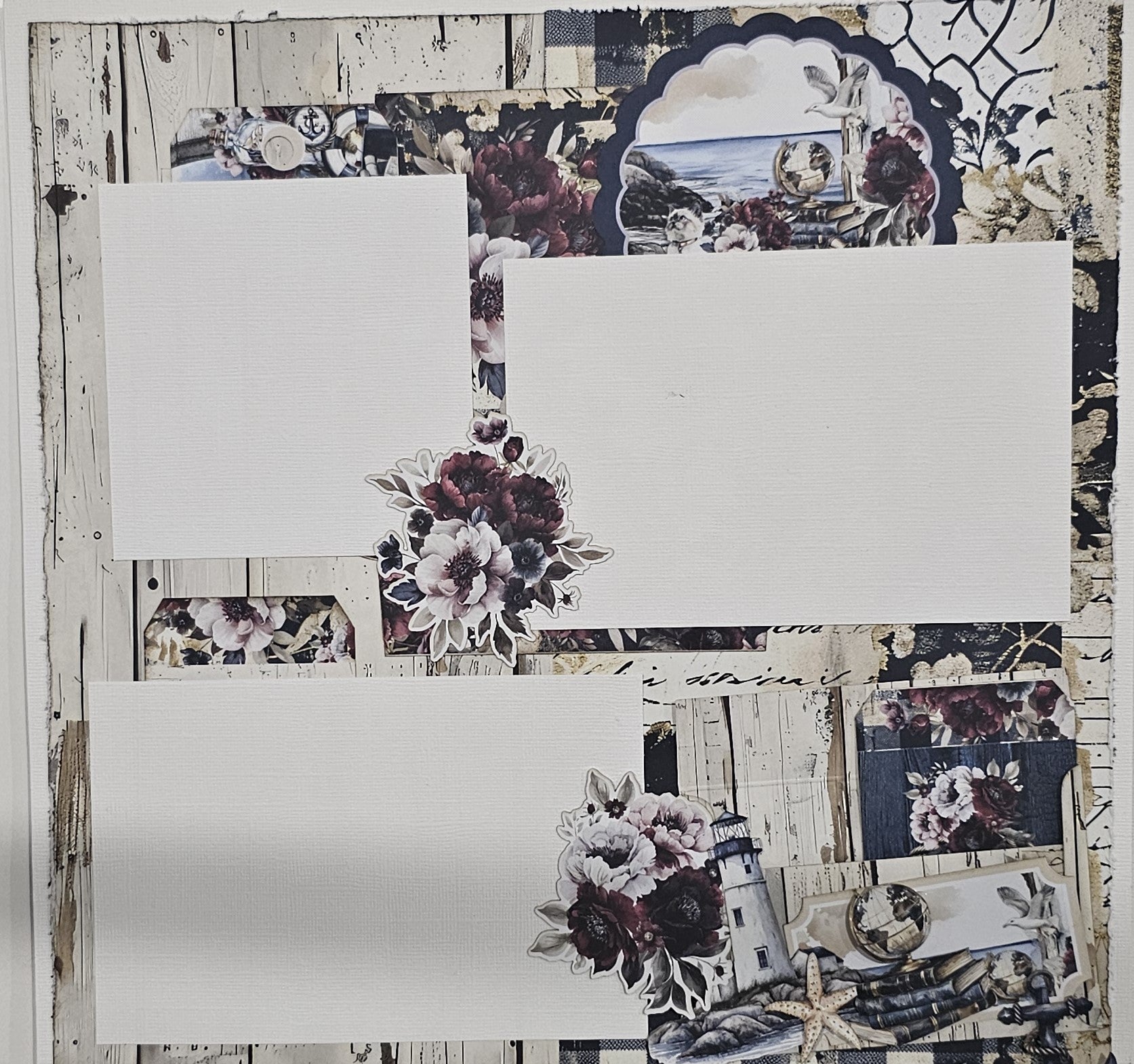 Mintay Lighthouse 4 Page kit - By the Sea