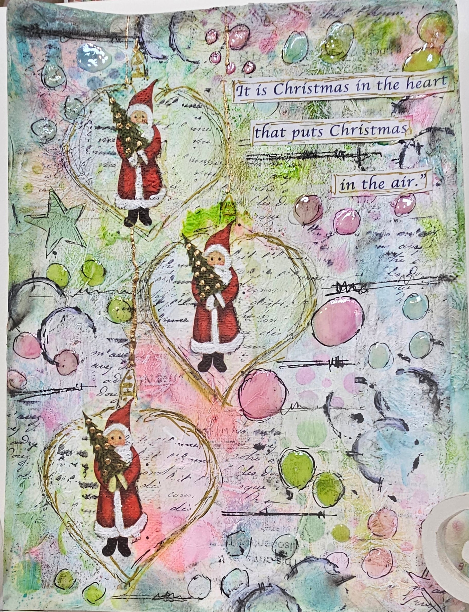 Paper Napkins  Christmas - Santas  2 per pack