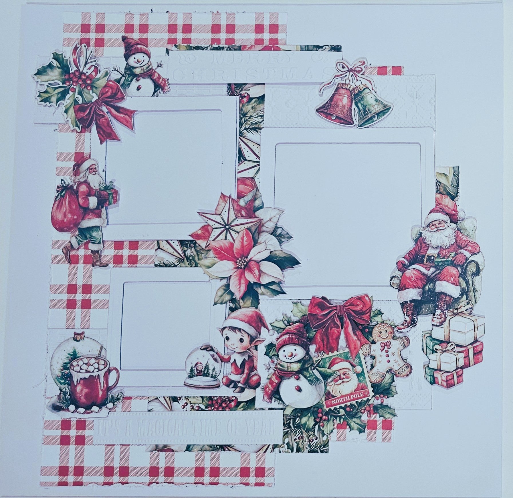 Mintay - Holly Jolly - 2 Page layout