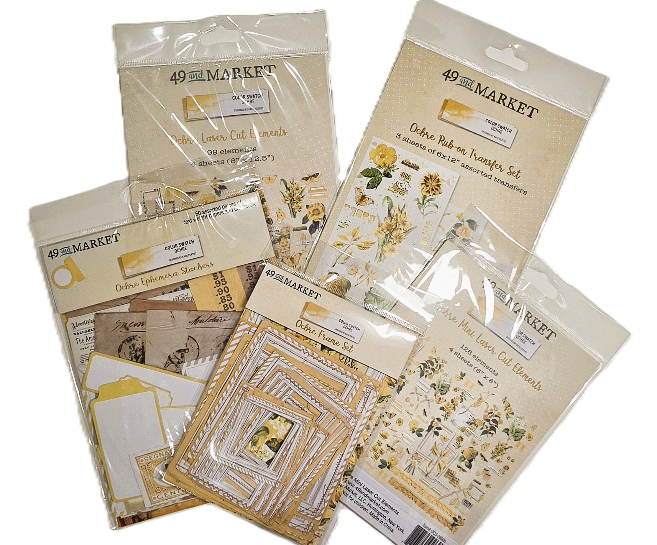 49 and Market -  Color Swatch Ochre Bundle  No 2