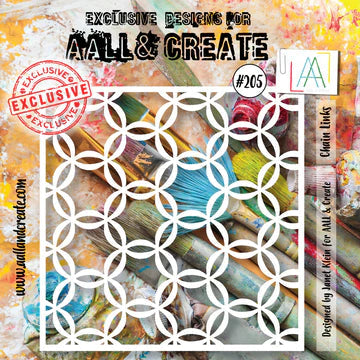 AALL & Create 6 x 6" Stencil Chain links