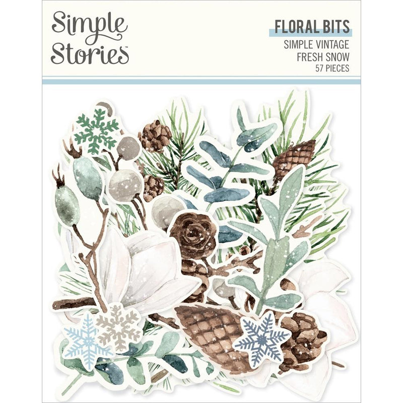 Simple Stories  - Simple vintage Fresh Snow -Bits and Pieces