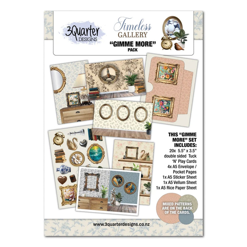 3Quarter Designs Timeless Gallery "Gimme More" Pack
