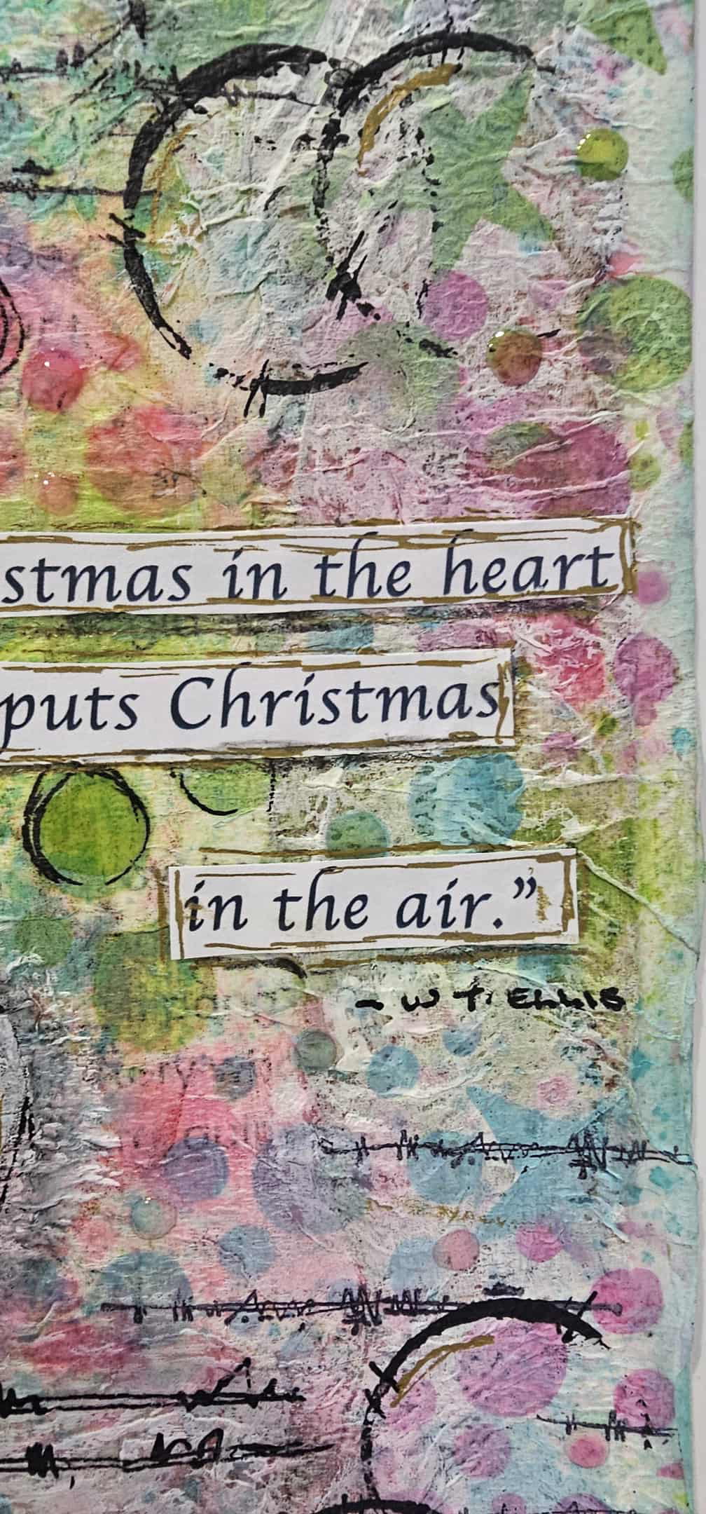 MERRY AND BRIGHT DOWNUNDER KIT JENNY CURTHOYS CHRISTMAS HEART