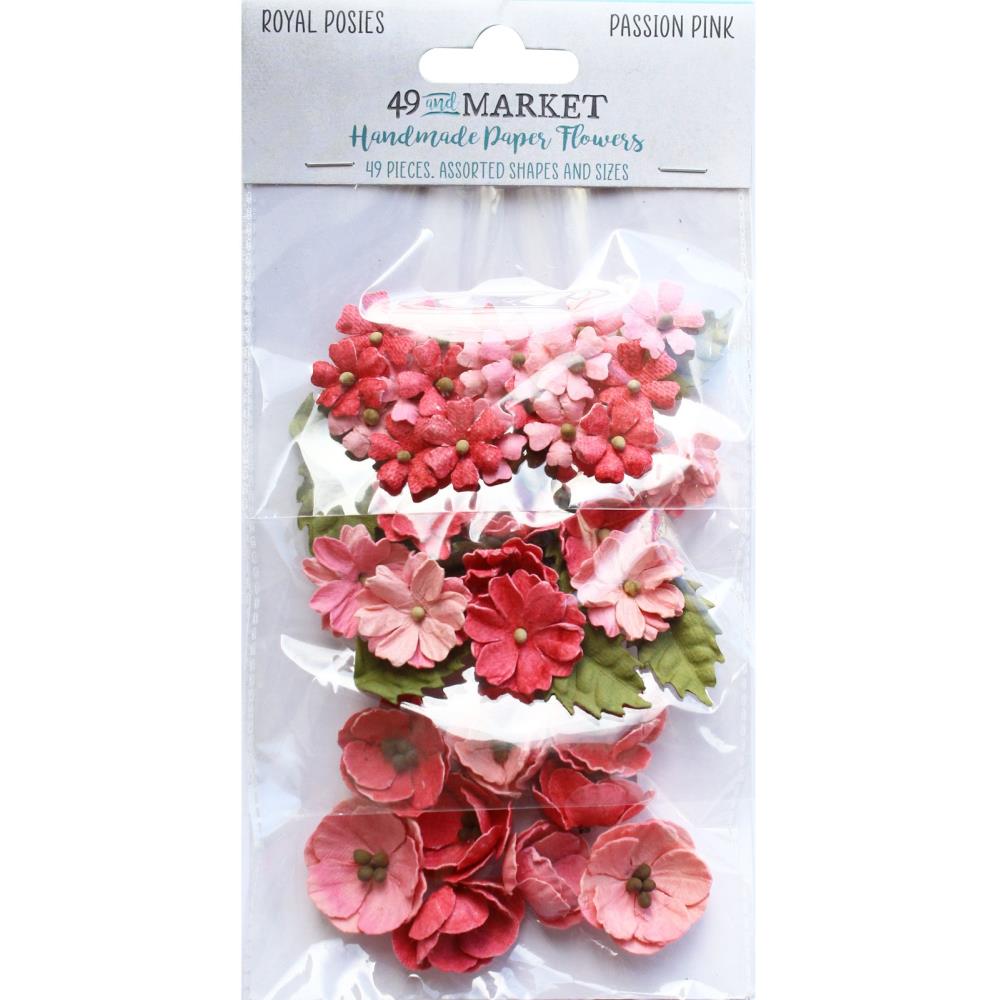 49 and Market Royal Posies - Passion Pink