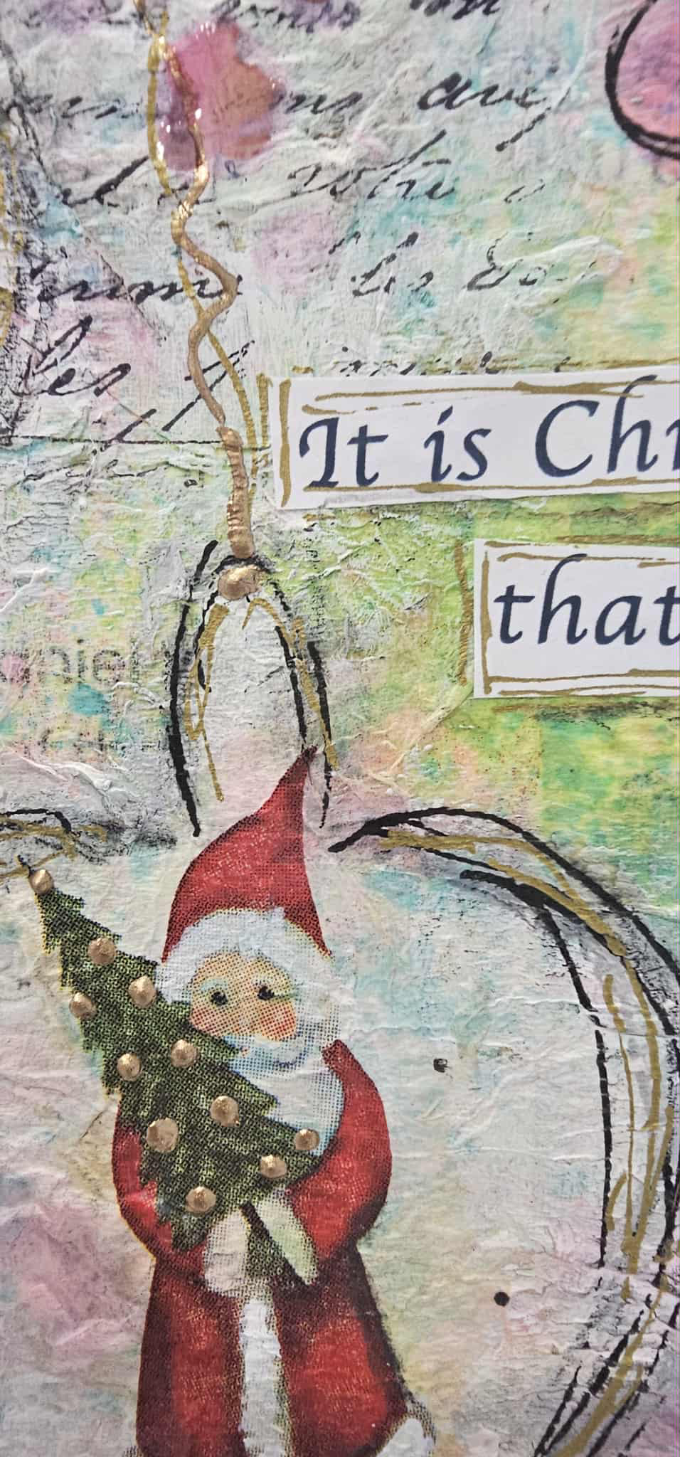 MERRY AND BRIGHT DOWNUNDER KIT JENNY CURTHOYS CHRISTMAS HEART