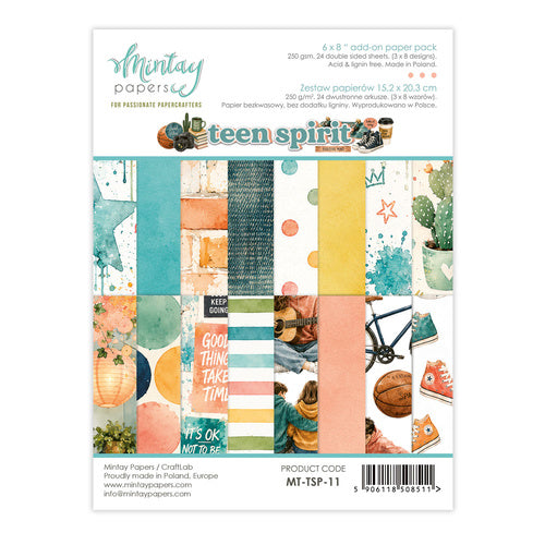 Mintay Teen Spirit 6x8" Add-On Paper Pack
