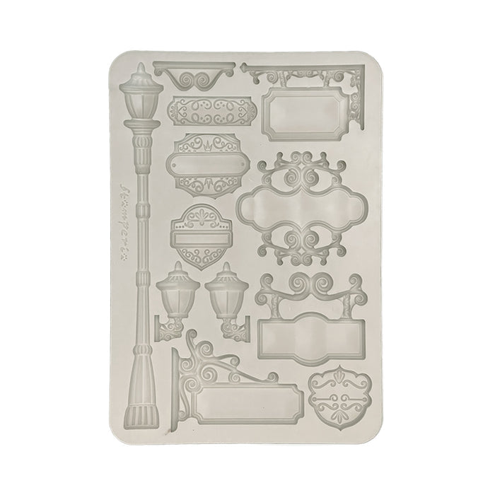 Stamperia - Art of Travelling - silicone moulds - Plates