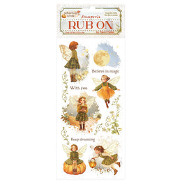 Stamperia Rub-On 4.17"x 8.5" - Whispering Woods - Wood Fairy