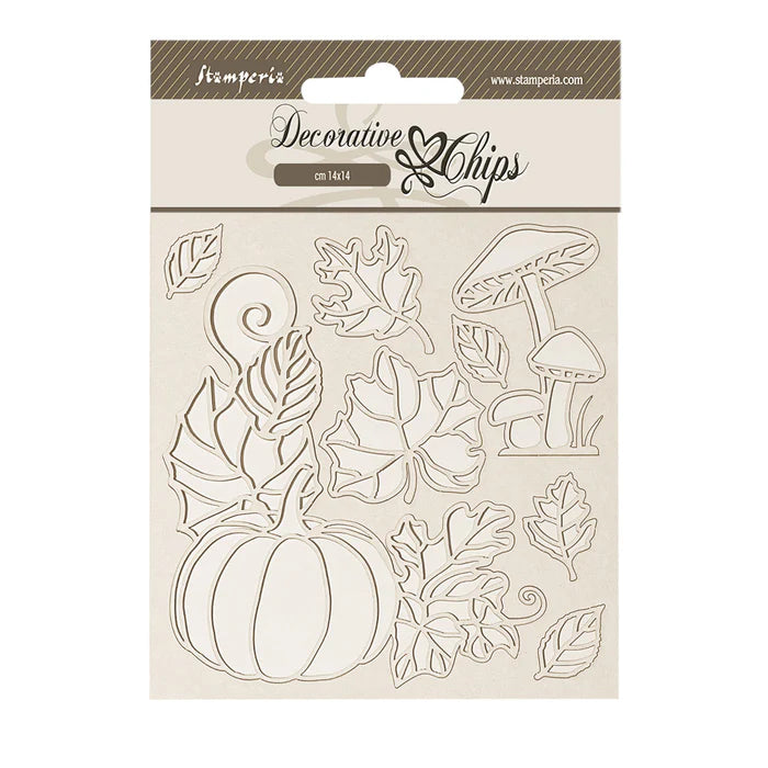 Stamperia - Stamp  - Whispering Wood  -Wood Pumpkins