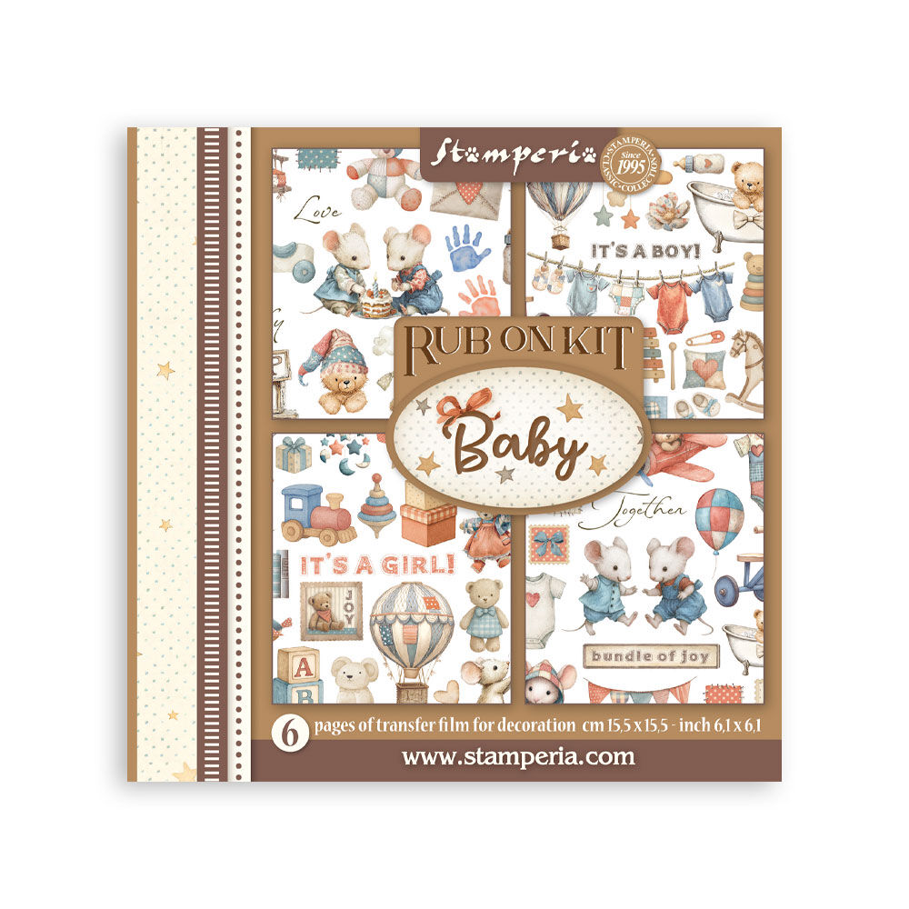 STAMPERIA - rub ons   - Baby