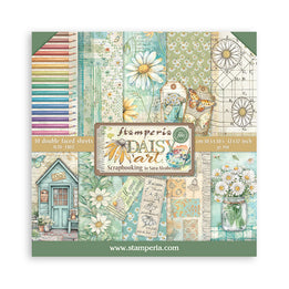 STAMPERIA- 12 x 1 2  paper collection -  DAISY ART -