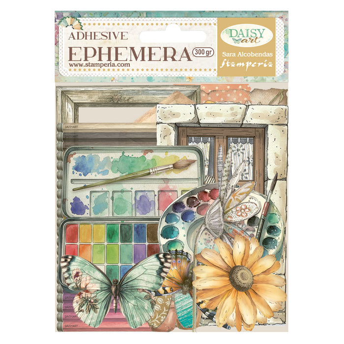 STAMPERIA- Ephemera  DAISY ART -