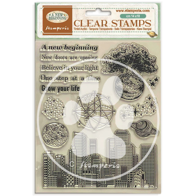 Stamperia - A New Beginings - Stamp