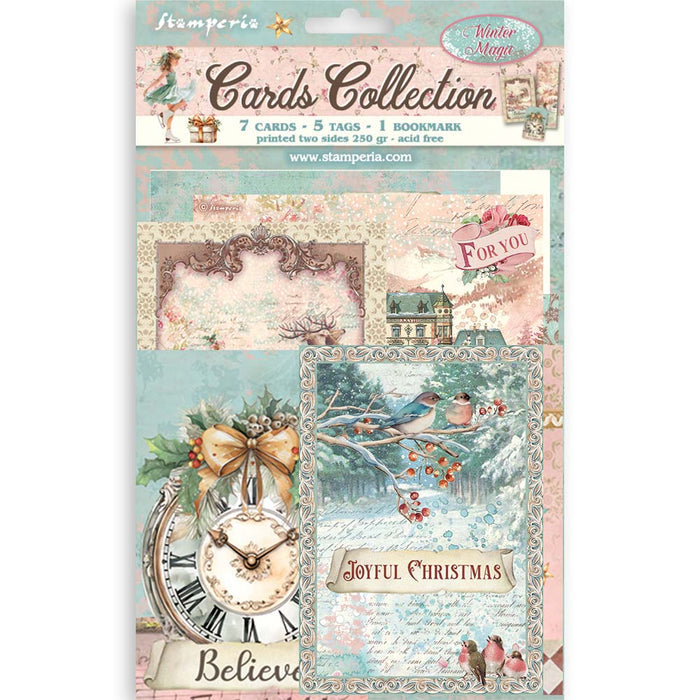 Stamperia Cards Collection – Winter Magic (Christmas)