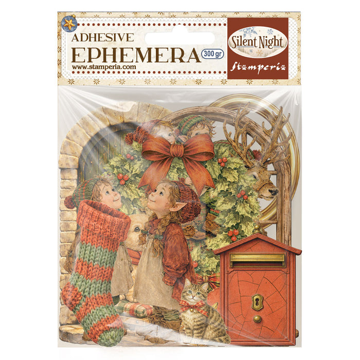 Stamperia Silent Night Adhesive Ephemera