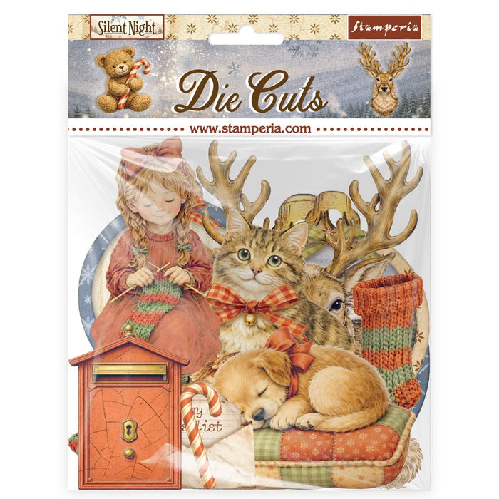 Stamperia Silent Night Die Cuts