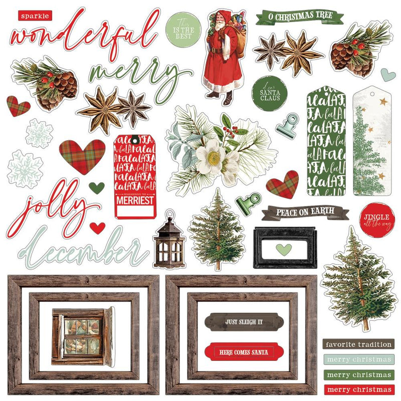 49 & Market  12"X12" Evergreen Season Bundle