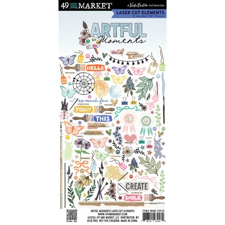 49 and Market - Artful Moments - Laser Cut Elements