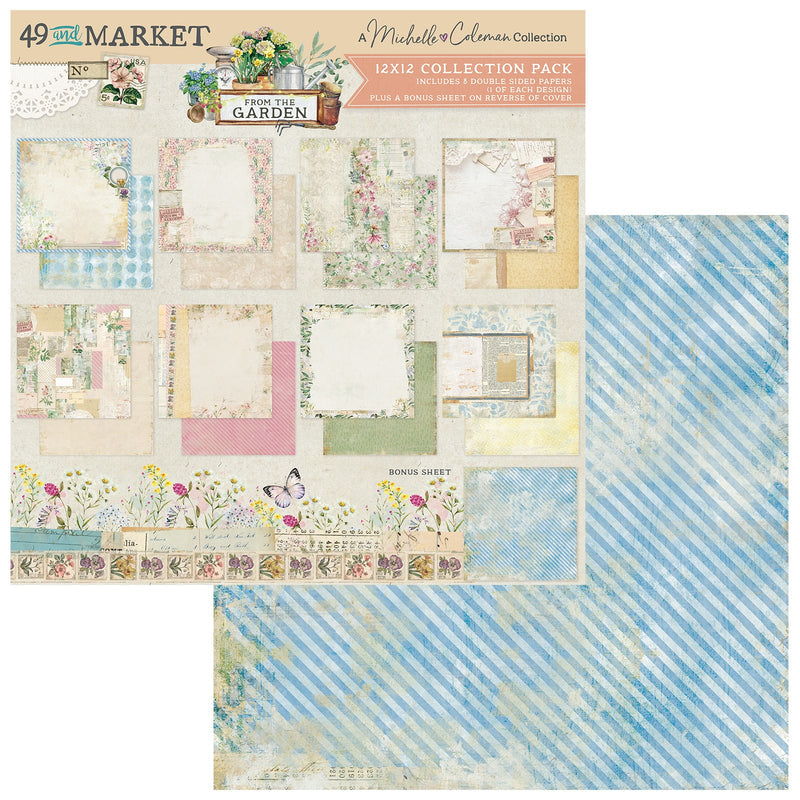 49 and Market - 12 x 12  Paper Collection - From the Garden
