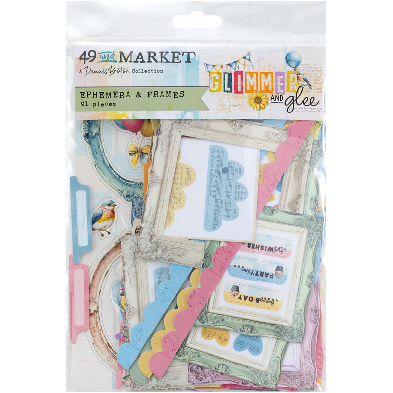 49 and Market -Ephemera and Frames - Glimmer and Glee