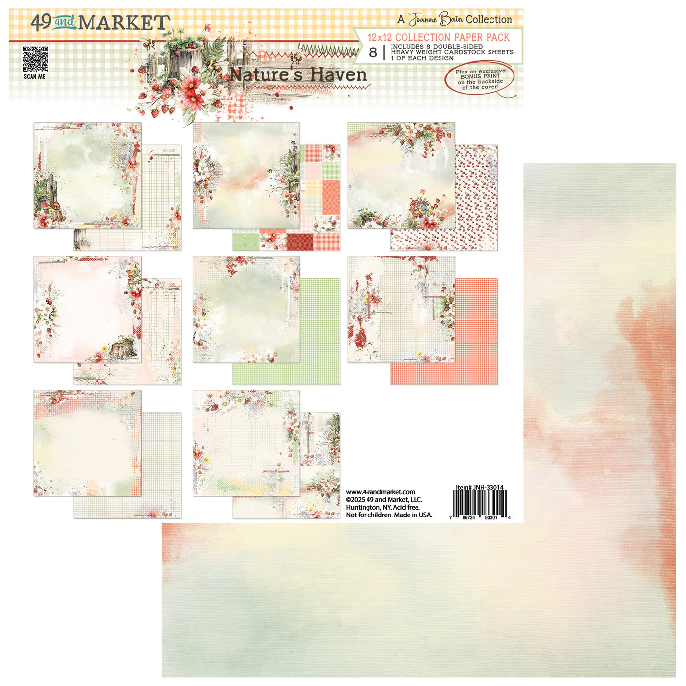 49 And Market -  - Nature's Haven  12 x 12 Collection Pack