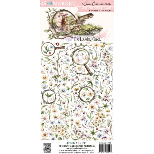 49 & Market -Laser Cut Wildfower  - The Looking Glass