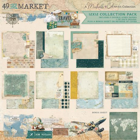 49 and Market - 12 x 12 Collection - Travel Diaries