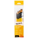 Mont Marte M GALLERY SERIES BRUSH SET ACRYLIC 4PC -