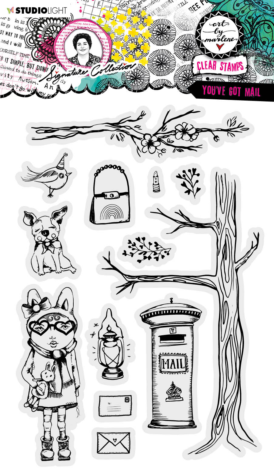 Art By Marlene Clear Stamp  You've Got Mail