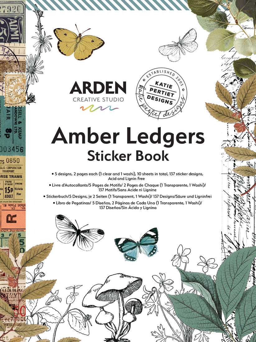 Arden Amber Ledgers Sticker Book