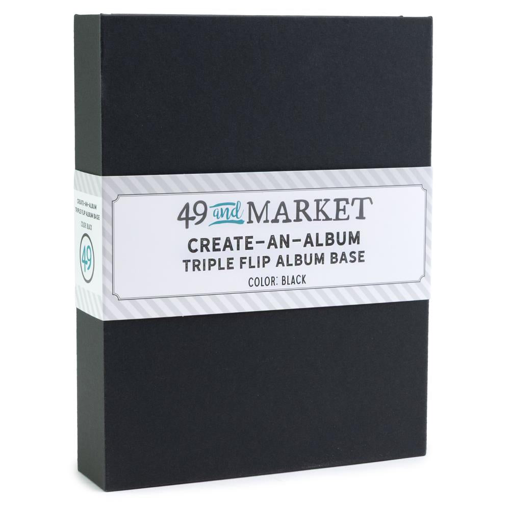 49 And Market  Create - An -Album  Triple  Flip Album Base  Black