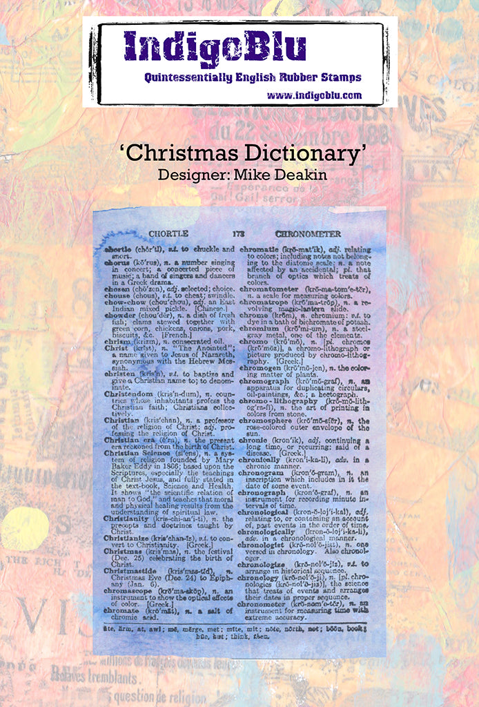 Indigo Blue - Christmas Dictionary