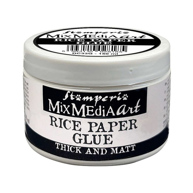 Stamperia Rice Paper Glue Thick and Matt 150 ml – DC33G