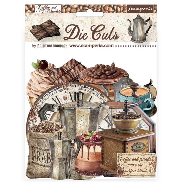 Stamperia -coffee and Chocolate   Die Cuts